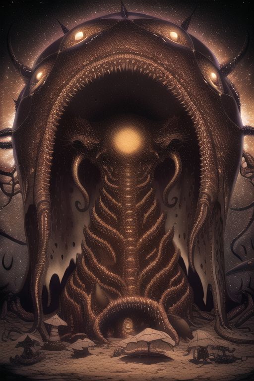 An image depicting Yuggoth (Lovecraftian)